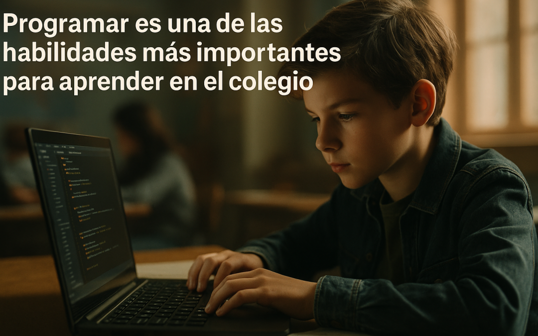 Programar es una habilidad para aprender desde el colegio